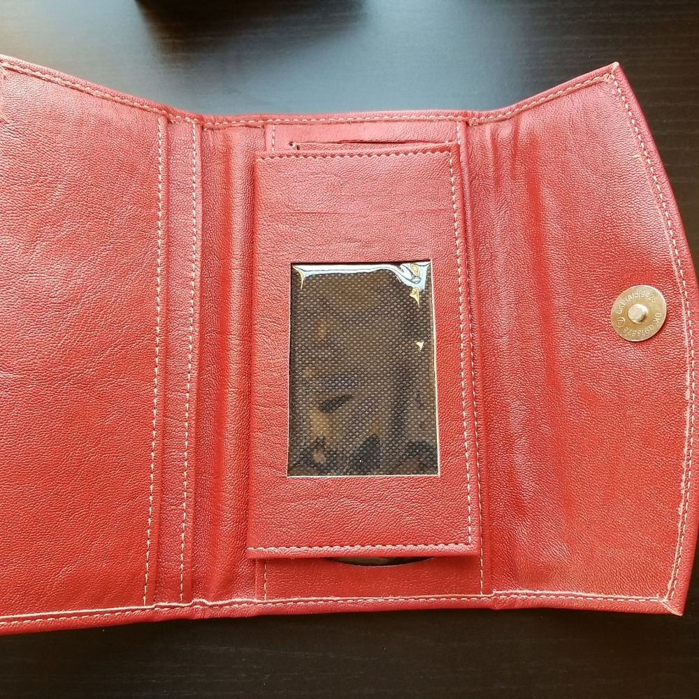 Peruvian Woven Trifold Multi Color Wallet - Picture 4 of 4